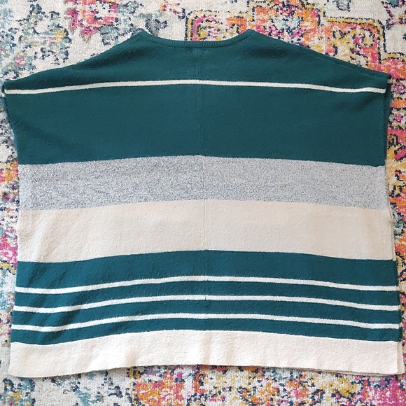 Caslon Wool Blend Oversized Poncho Sweater - Picture 7 of 7